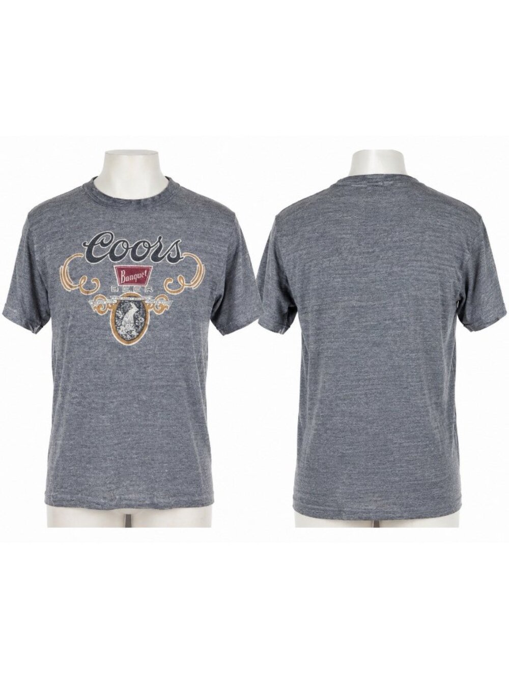Vintage 1980s Coors Banquet Beer T-Shirt Jerzees Medium Original USA Graphic